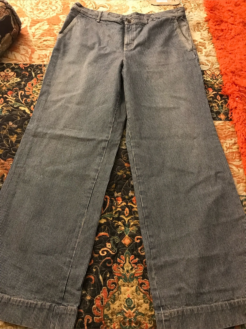 NWT American Living Striped Wide Leg Pants Size 16